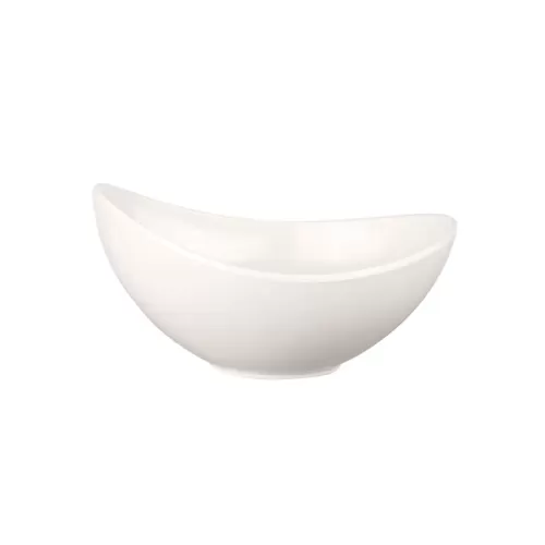 Churchill Alchemy Melamine White Moonstone Bowl 20x15.5x10cm 60cl - pack size 4