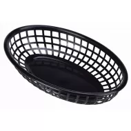 Fast Food Basket Black 23.5 x 15.4cm - pack size 1