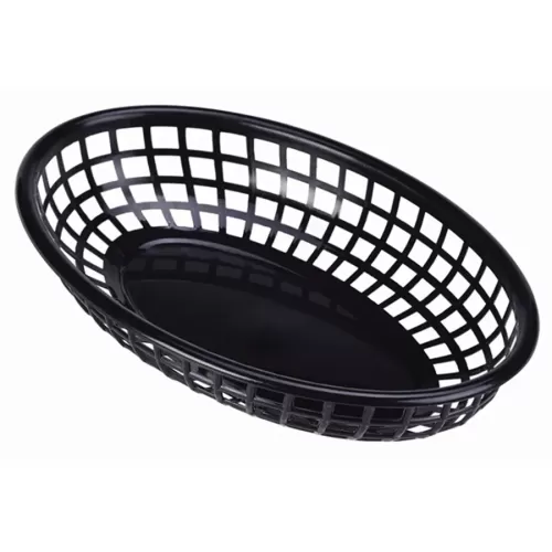 Fast Food Basket Black 23.5 x 15.4cm - pack size 1