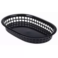 Fast Food Basket Black 27.5 x 17.5cm - pack size 6