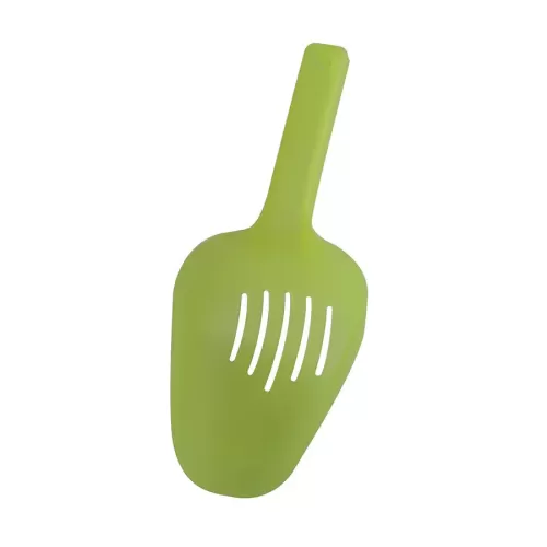 Lockhart Slotted Ice Scoop Plastic Green 10oz - pack size 1