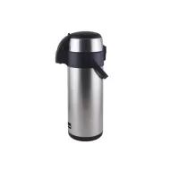 Chefmaster Stainless Steel Airpot - Pump Type - 5 Litre - Plain - pack size 1