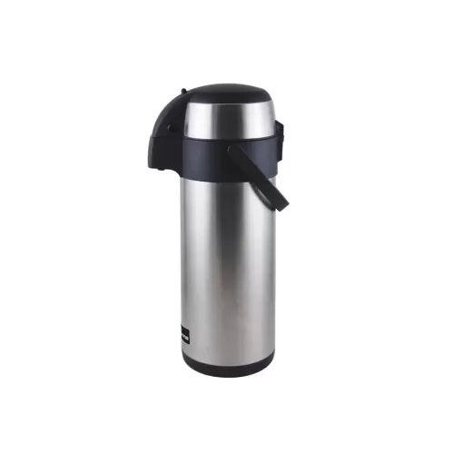 Chefmaster Stainless Steel Airpot - Pump Type - 5 Litre - Plain - pack size 1