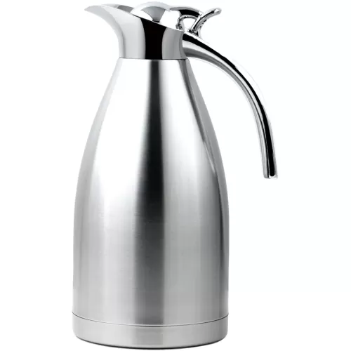 Chefmaster Deluxe Stainless Steel Vacuum Beverage Jug - 2 Litre - Plain - pack size 1