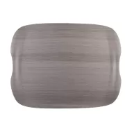 Roltex Tray Wave 43cm x 33cm Grey Wood - pack size 1