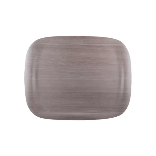 Roltex Tray Wave 46cm x 36cm Grey Wood - pack size 1