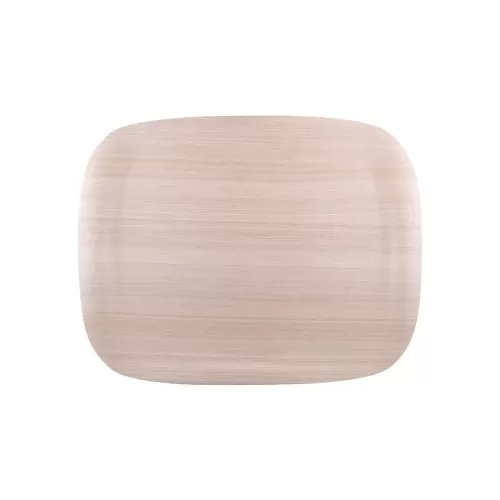 Roltex Tray Wave 46cm x 36cm Light Wood - pack size 1