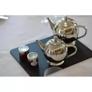 Elia Round Stainless Steel Teapot with Infuser 800ml - pack size 1