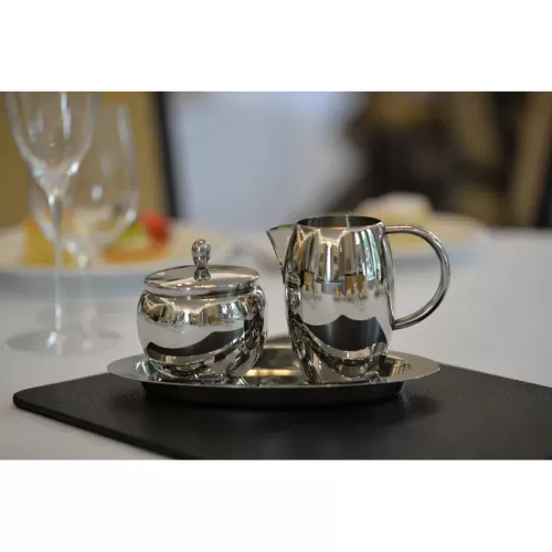 Elia Stainless Steel 3-Piece Creamer Set - pack size 1