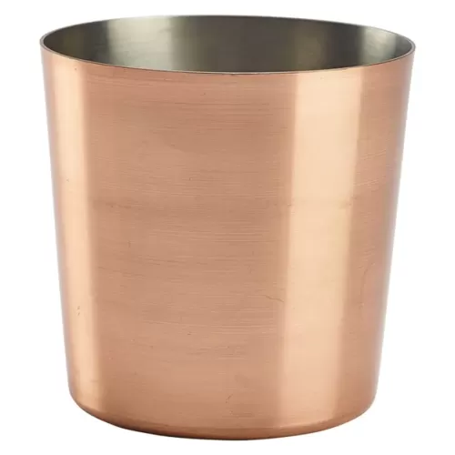 Copper Plated Serving Cup 8.5 x 8.5cm - pack size 1