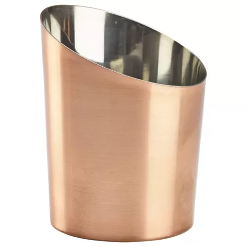 Copper Plated Angled Cone 11.6 x 9.5cm - pack size 12