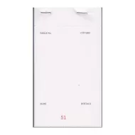 3 Ply Carbonless Restaurant Order Pad - pack size 1