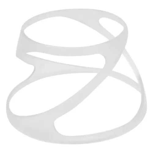 Clear Polycarbonate Twist Riser 100mm 4 in - pack size 1