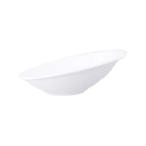 Mirage Dune Melamine Round White Buffet Bowl 28cm 1.1 Litre 38oz - pack size 1