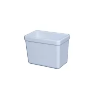 Mirage Tundra Melamine White Rectangular Croc 13x8.1x10 cm 0.6 Litre - pack size 1