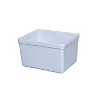 Mirage Tundra Melamine White Rectangular Croc 16.2x13x10cm 1.5 Litre - pack size 1