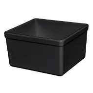 Mirage Tundra Melamine Black Rectangular Croc 17.3x16.2x10cm 2 Litre - pack size 1
