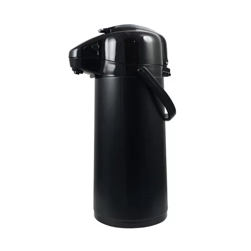 Elia Airpot 1.9 Ltr Lever Type Stainless-Black - pack size 1