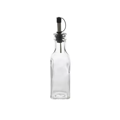 Genware Glass Oil/Vinegar Bottle 17cl 5.9oz 19x4.8cm - pack size 1