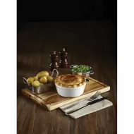 Genware Acacia Wood Serving Board 28X20X2cm - pack size 1