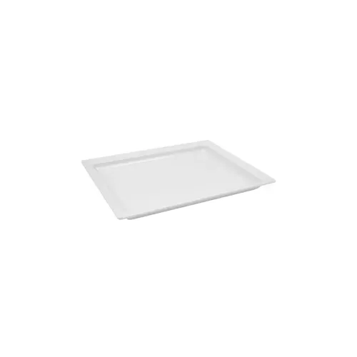 Dalebrook Classico Melamine White Rectangular 1/2 Gastronorm Tray 26.5x32.5cm 700ml - pack size 1