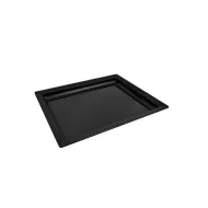 Dalebrook Classico Melamine Black Rectangular 1/2 Gastronorm Tray 26.5x32.5cm 700ml - pack size 1