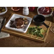 Oak Wood Serving Board 34x22x2cm - pack size 1