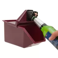 Beaumont Undercounter Bottle Opener With Catcher - pack size 1