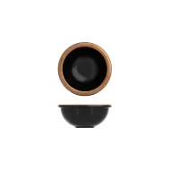 Copper / Black Utah Melamine Bowl 650ml - pack size 6