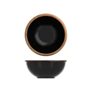 Copper / Black Utah Melamine Bowl 1.2L - pack size 6