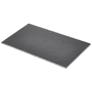 Genware Slate Platter 26.5x16cm Gastronorm 1/4 - pack size 1