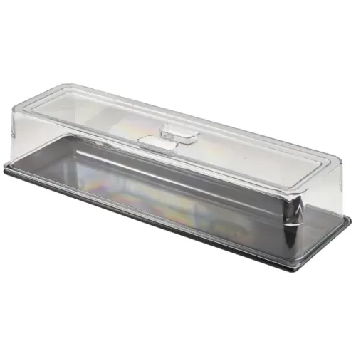 Polycarbonate Gastronorm 2/4 Cover - pack size 1