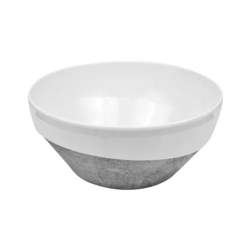 Urban White Melamine Bowl 245 x 105mm 2l - pack size 1