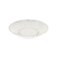 Dalebrook White Casablanca Melamine Round Bowl 35x7cm 3.5 Litre - pack size 1