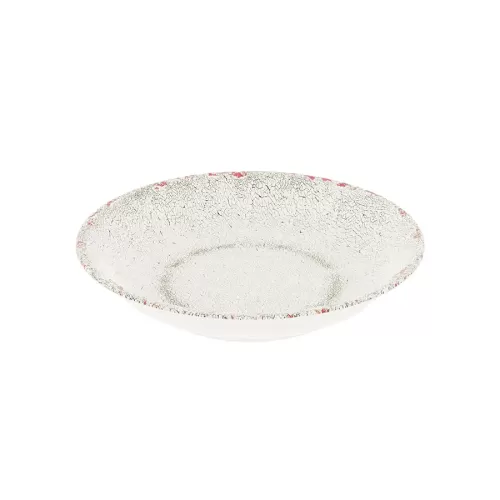 Dalebrook White Casablanca Melamine Round Bowl 35x7cm 3.5 Litre - pack size 1