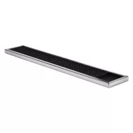 GenWare Stainless Steel Framed Bar Mat 60.6cm - pack size 1