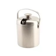 GenWare Insulated Stainless Steel Ice Bucket & Tongs 1.2L - pack size 1