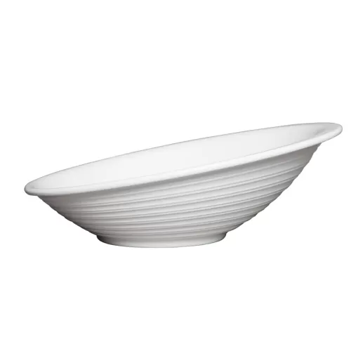 Mirage Dune Melamine Oval White Buffet Bowl 36.5x30.5cm 2.8 Litre - pack size 1