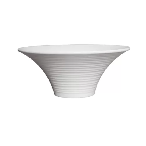 Mirage Oasis Melamine White Round Flared Buffet Bowl 35cm - pack size 1