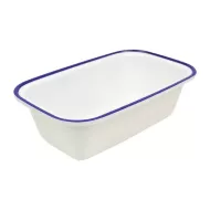 Enamelware Melamine 1/4 Size Dish 265x162x80mm 1.5L - pack size 1