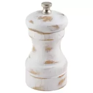 White Wash Salt / Pepper Grinder 10cm - pack size 1