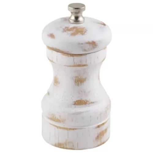 White Wash Salt / Pepper Grinder 10cm - pack size 1