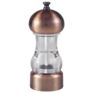 Antique Copper & Acrylic Salt Pepper Grinder 14cm - pack size 1