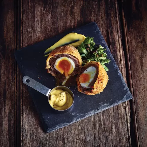 Natural Edge Slate Platter 20 x 20cm - pack size 6