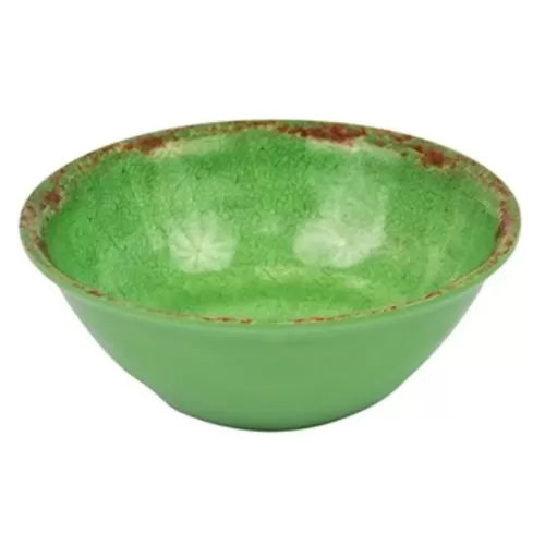Dalebrook Casablanca Melamine Green Round Rice Bowl 13x6cm 230ml - pack size 1