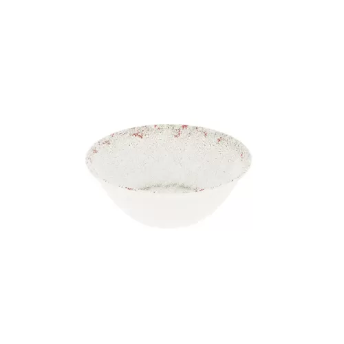 Dalebrook White Casablanca Melamine Round Rice Bowl 13x6cm 230ml - pack size 1