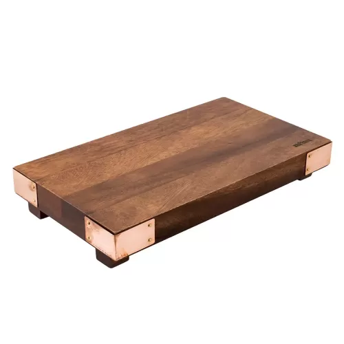 Rafters Fusion Footed Acacia & Copper 1/3 Board - pack size 1