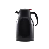 Black Stainless steel vacuum push button jug 2 Ltr - pack size 1