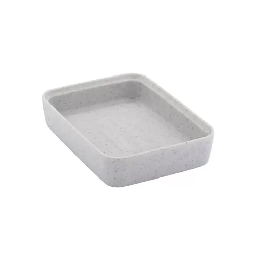 Dalebrook Kata Speckled White Melamine Crock 350ml - pack size 1