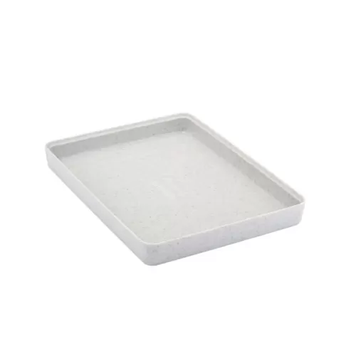 Dalebrook Kata Speckled White Melamine Shallow Crock 1.95 Litre - pack size 1